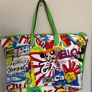 Moschino Couture Jeremy Scott PowerPuff Girls Tote Bag - never worn